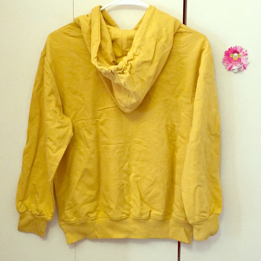Mustard hoodie - Picture 2 of 2